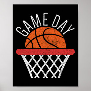 Basketball Älskare Basketball Player Roligt Ba Poster