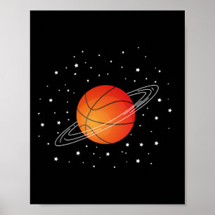 Basketball Älskare Basketball Player Roligt Basket Poster