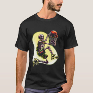Basketball Älskare Halloween Basketball T Shirt