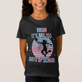 Basketball älskare i 100 dagar t shirt