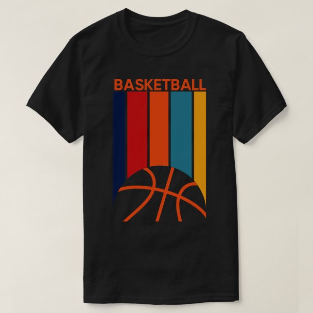 Basketball Älskare T Shirt (Design framsida)