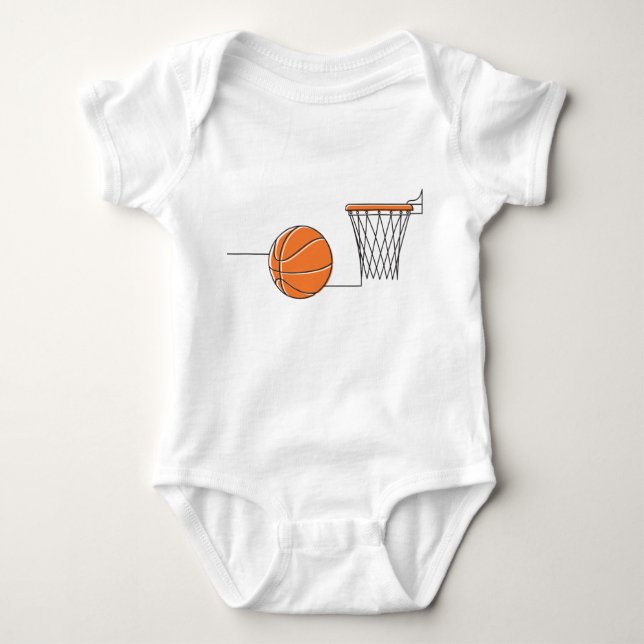 Basketball Älskare T-shirt (Framsida)