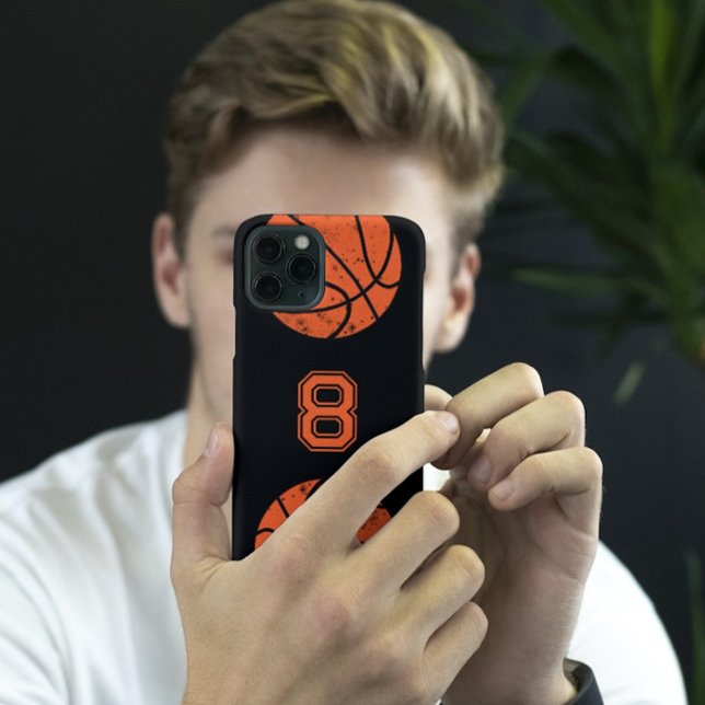 Basketball Anpassningsbar Jersey Number Black (Skapare uppladdad)