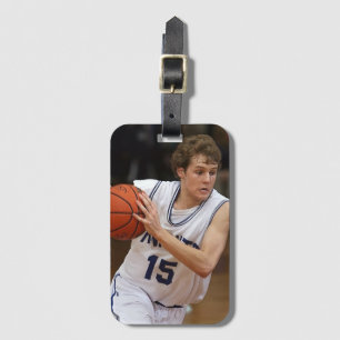 Basketball Anpassningsbar Photo Bagagebricka