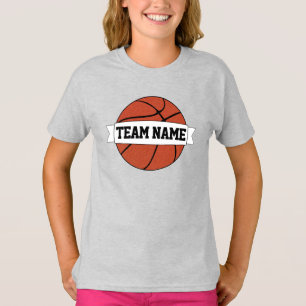 Basketball Anpassningsbar Team och Player Namn och T Shirt