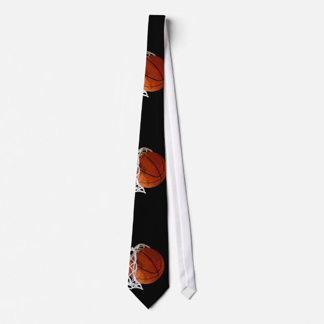 Basketball Anpassningsbar Tie Slips (Framsida)