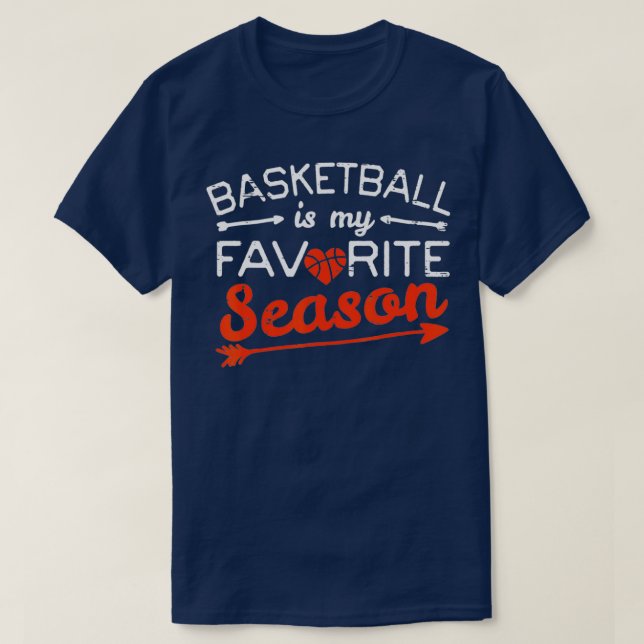 Basketball är min favoritårslingspelare i Manar T Shirt (Design framsida)