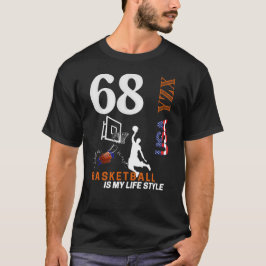 Basketball är min livsstil t shirt