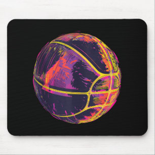 Basketball Artwork Basketball Älskare Bball Player Musmatta
