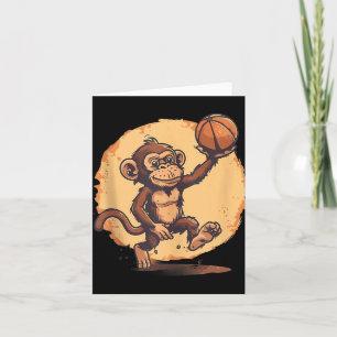 Basketball Artwork Basketball Player Teckning Cute Kort