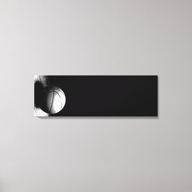 Basketball Artwork Canvastryck (Framsida)