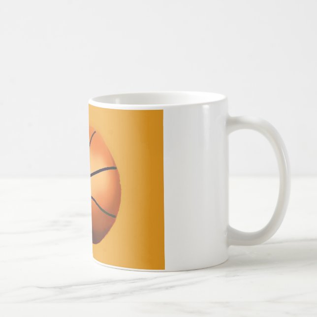 Basketball Artwork Kaffemugg (Höger)