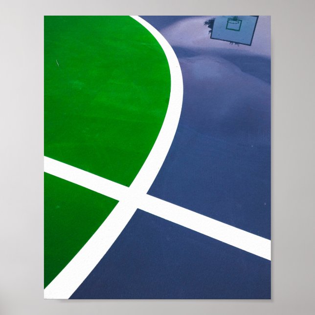 Basketball Artwork Poster (Framsidan)