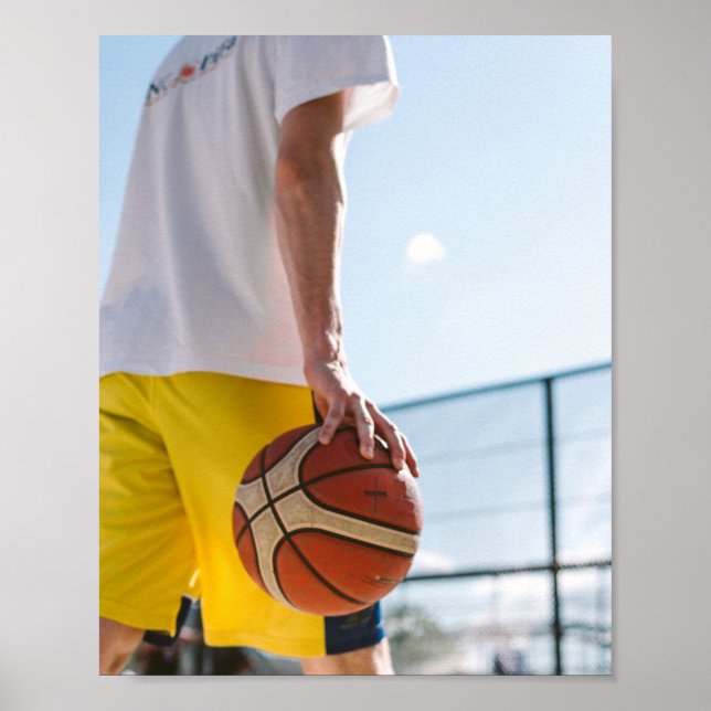 Basketball Artwork Poster (Framsidan)