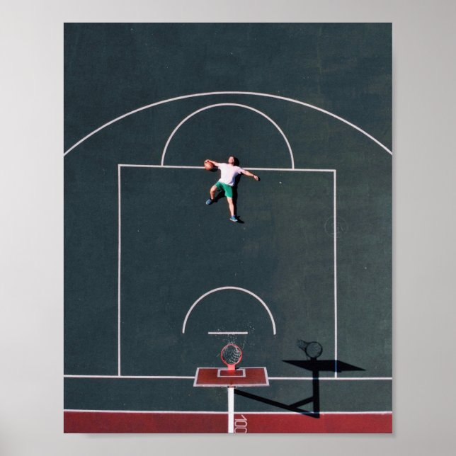Basketball Artwork Poster (Framsidan)