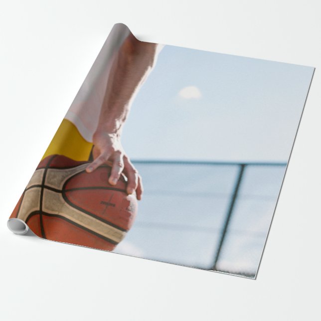 Basketball Artwork Presentpapper (Utrullad)