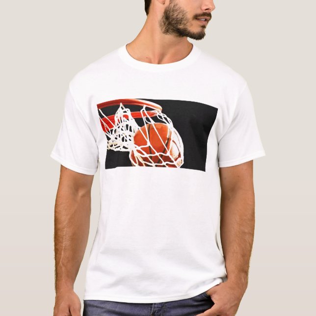 Basketball Artwork T-shirt (Framsida)