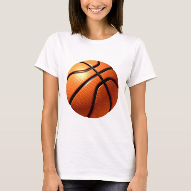 Basketball Artwork Tee Shirt (Framsida)