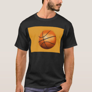Basketball Artwork Tee Shirt