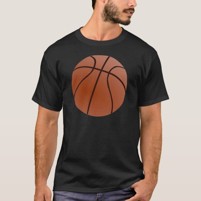 Basketball Artwork Tee Shirt (Framsida)