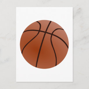 Basketball Artwork Vykort