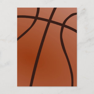 Basketball Artwork Vykort