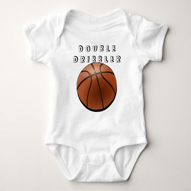 Basketball Baby Tee Shirt (Framsida)