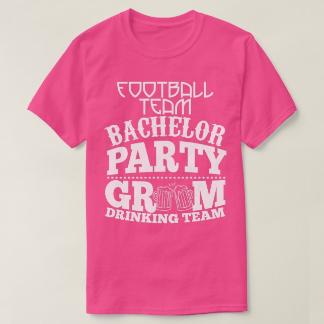 Basketball Bachelor Party Groom Drinking T Shirt (Design framsida)