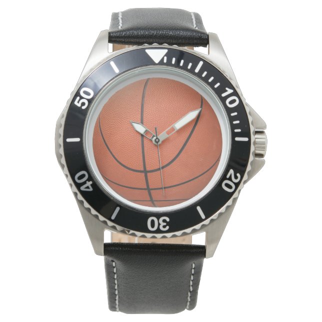 Basketball Background Watch Armbandsur (Framsida)