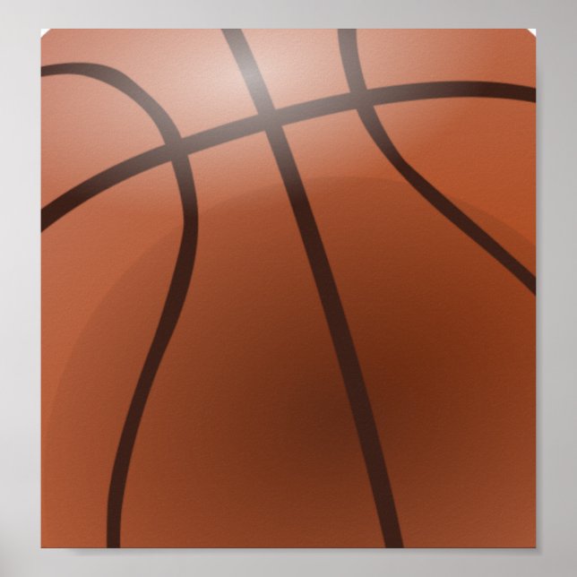 Basketball-bakgrund Poster (Framsidan)