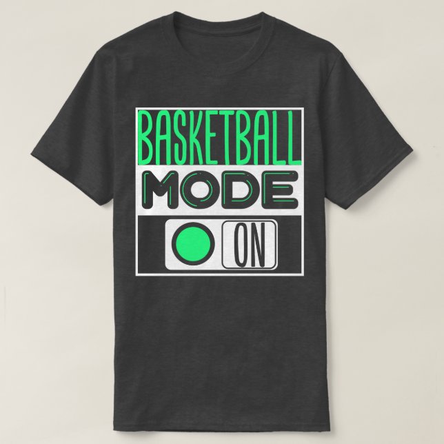 Basketball Basketball Player T Shirt (Design framsida)