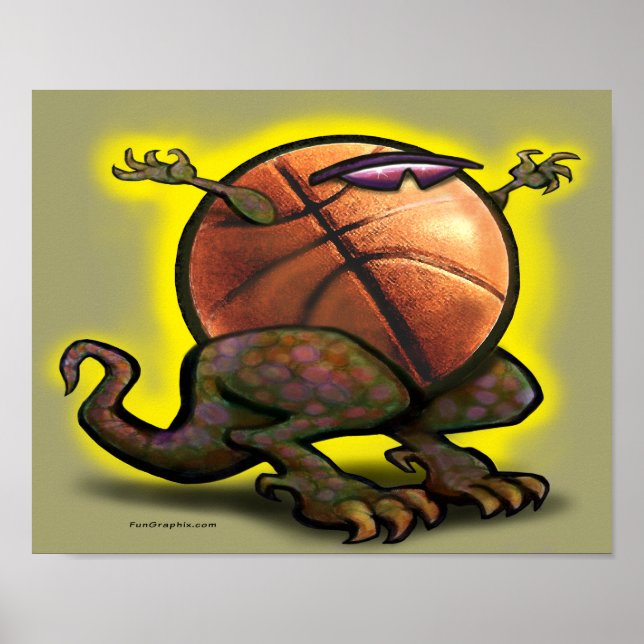 Basketball-Beast Poster (Framsidan)