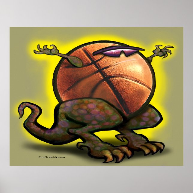 Basketball-Beast Poster (Framsidan)