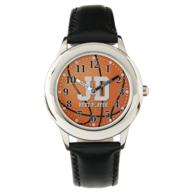 Basketball Best Player | Lönsam sport Armbandsur (Framsida)