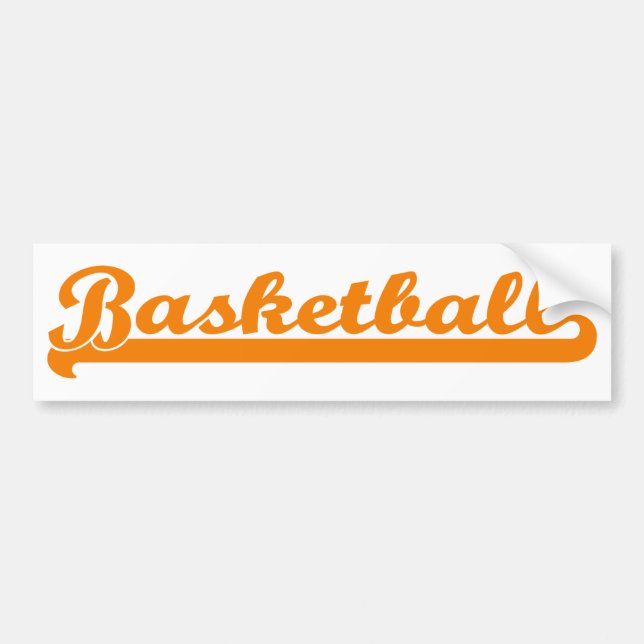 Basketball Bildekal (Framsidan)