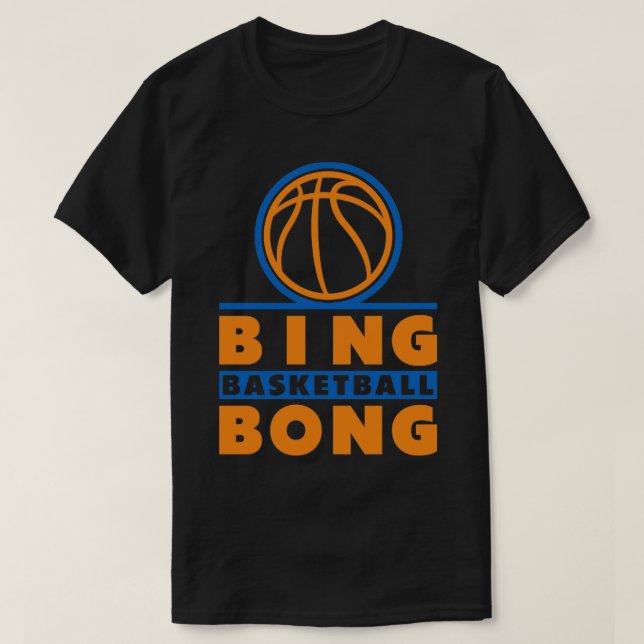 Basketball Bing Bong T Shirt (Design framsida)