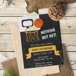 Basketball Birthday-inbjudan Inbjudningar