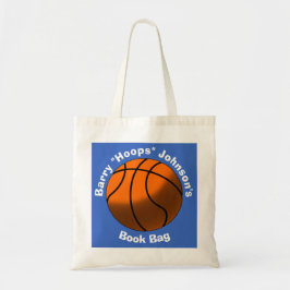 Basketball Bok Bag Tygkasse