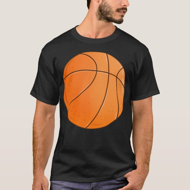Basketball boll basketboll t shirt (Framsida)