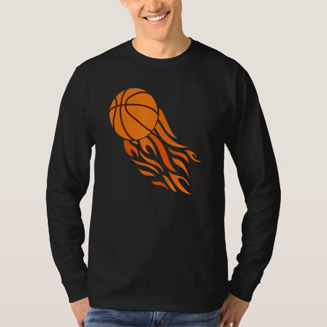 Basketball Boll-eldsläckare Mamma Pappa T Shirt (Framsida)