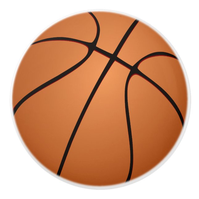 Basketball boll för sport fläkt knopp (Framsidan)