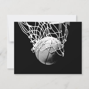 Basketball Boll Inbjudan