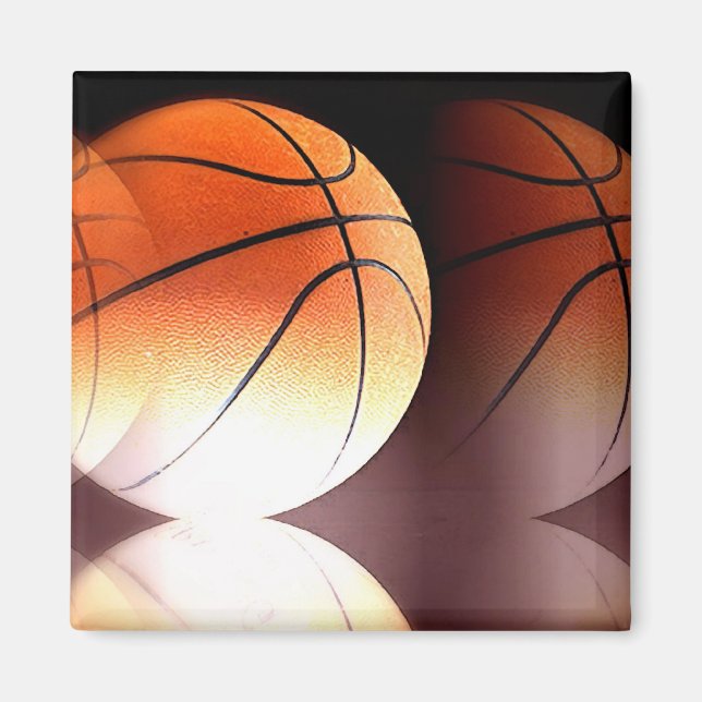 Basketball Boll Magnet (Framsidan)