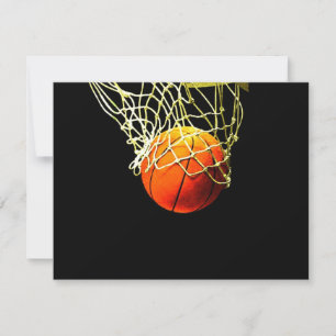 Basketball Boll & Net-inbjudningar