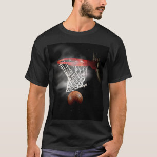 Basketball Boll & Net T-shirt