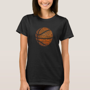 Basketball Boll Players Ringar Streetball Baller B T Shirt