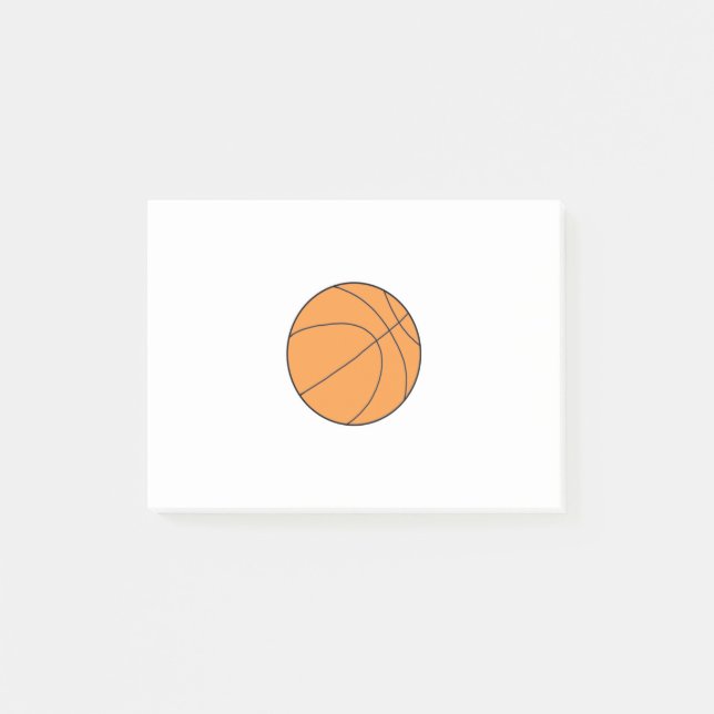 Basketball Boll Post-it Block (Framsida)