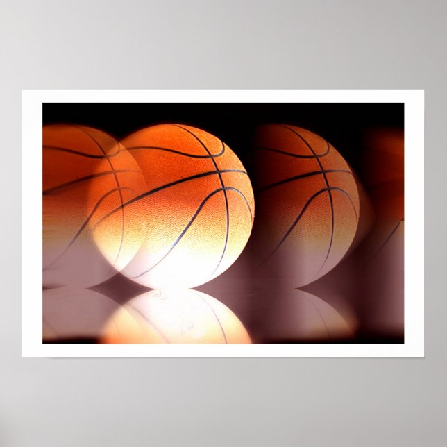 Basketball Boll Poster Skriv ut (Framsidan)