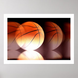 Basketball Boll Poster Skriv ut