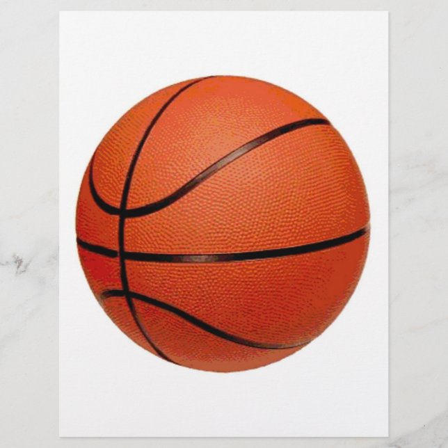 Basketball Boll Reklamblad (Framsidan)